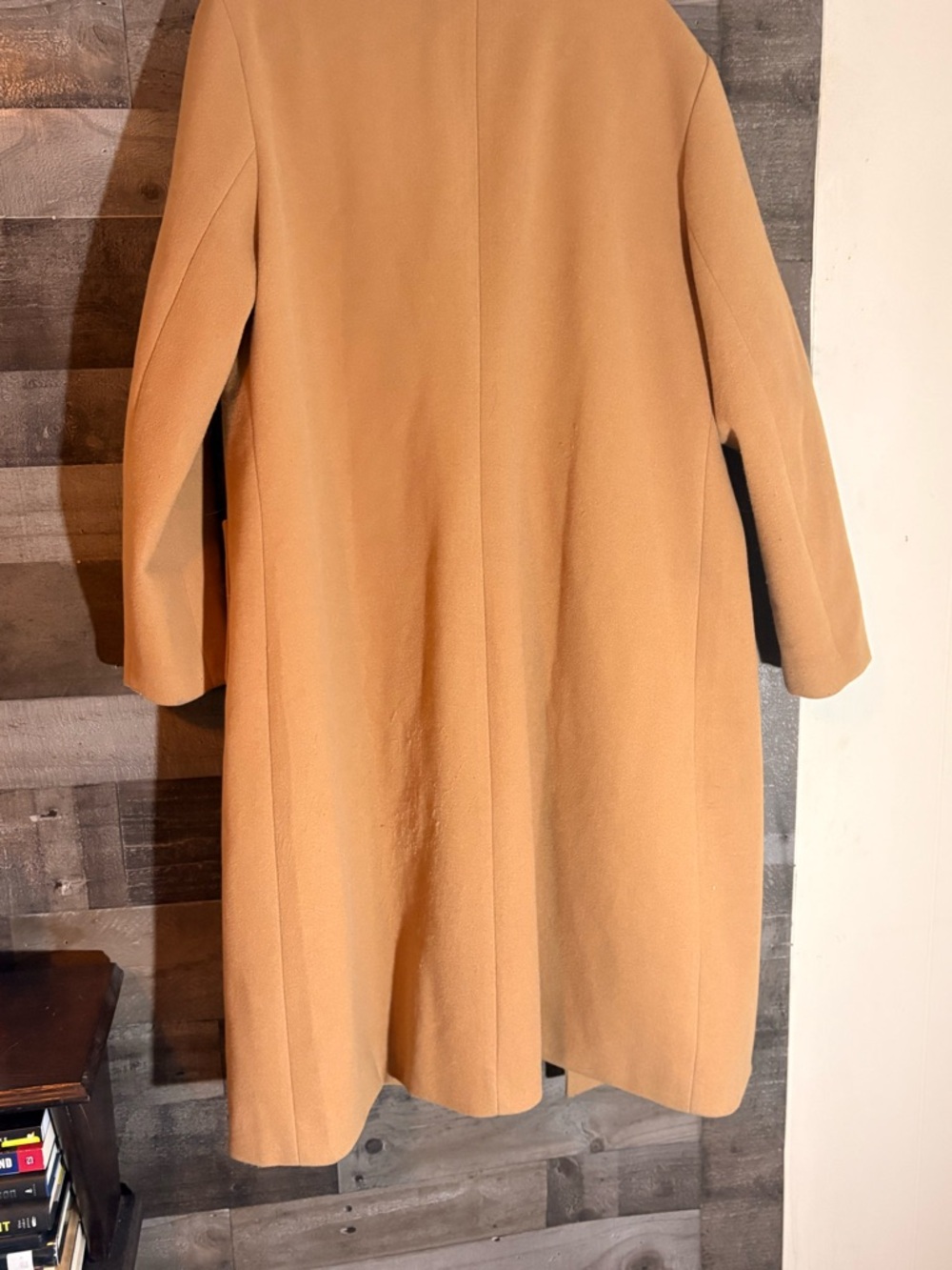 Classic Camel Wool Coat - Timeless Chic